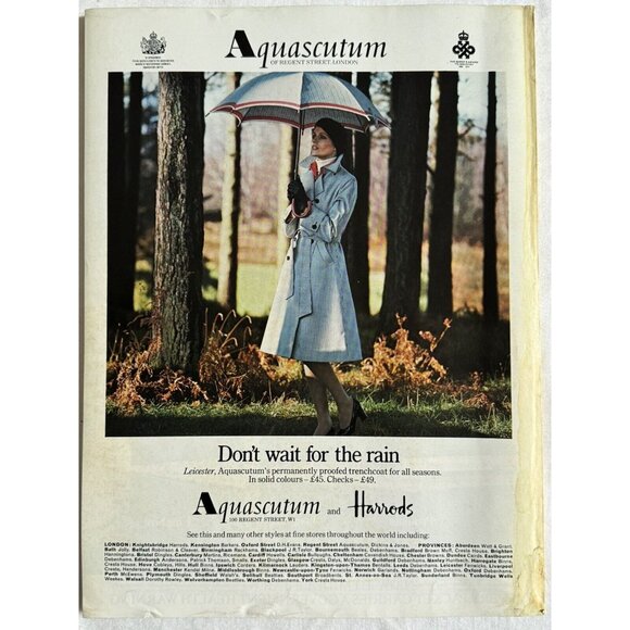 BRITISH VOGUE - May 1975 - Picture 2 of 16